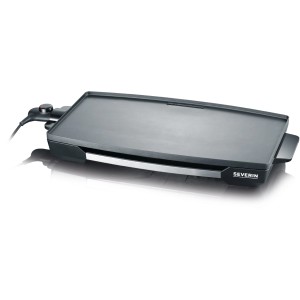 Severin Tischgrill KG 2397 mit großer Gussplatte für Balkon und Tisch.