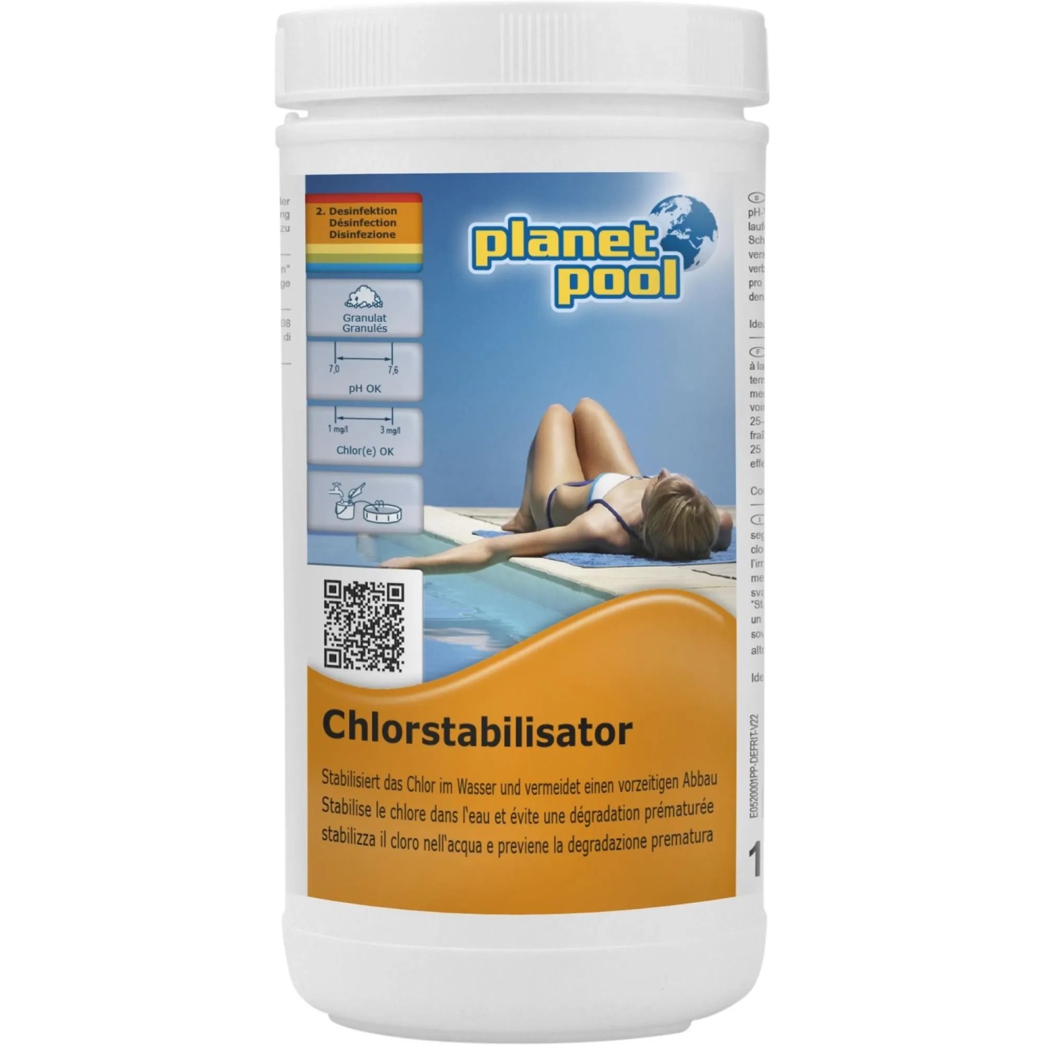 Planet Pool Chemoclor Stabilisator 1 kg