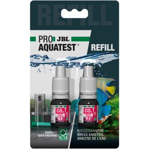 JBL ProAquaTest CO2 Direct Refill: Nachfüllpackung für Wassertest zur CO2-Messung im Aquarium.