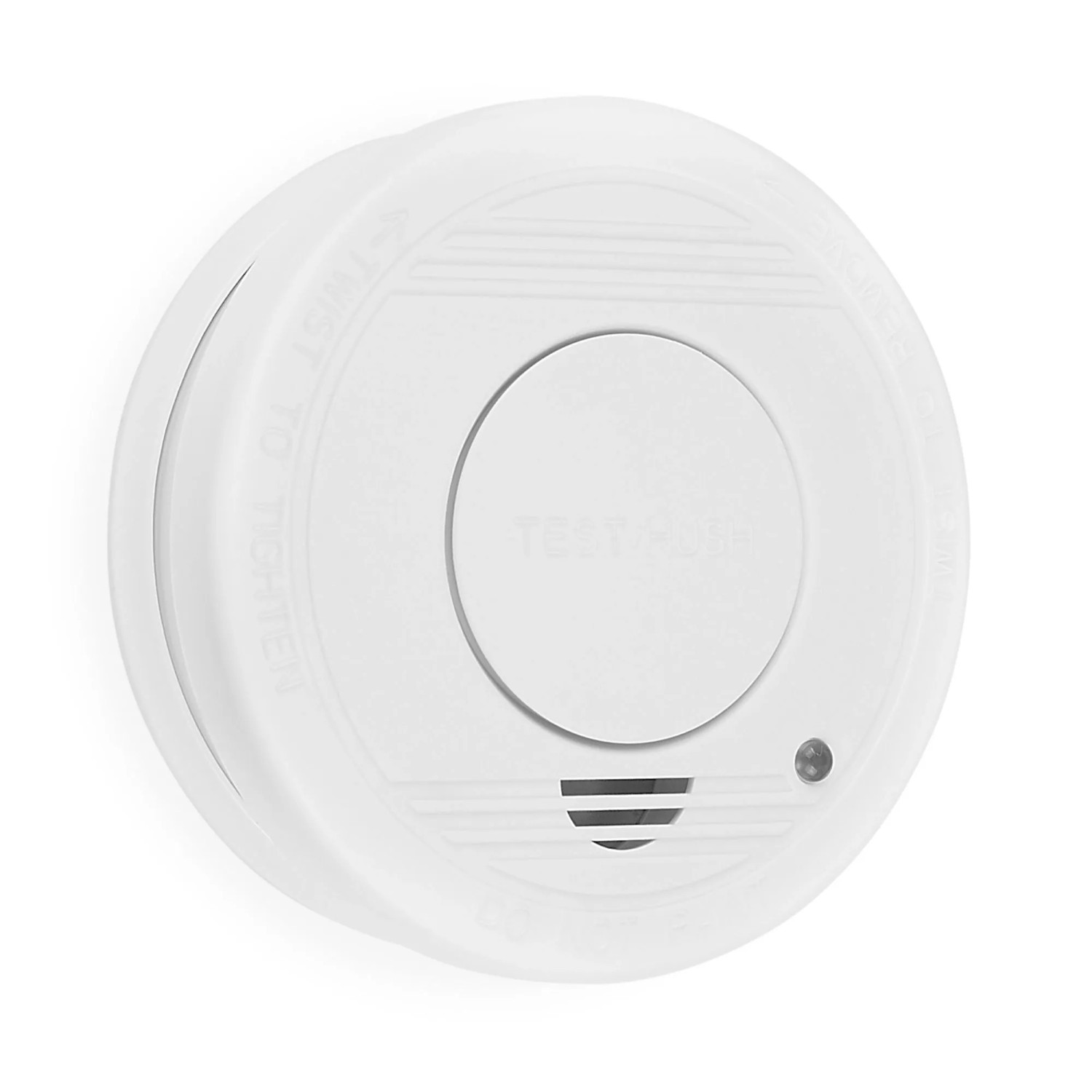 Smartwares Rauchmelder 1-Jahres-Batterie Testtaste Weiß