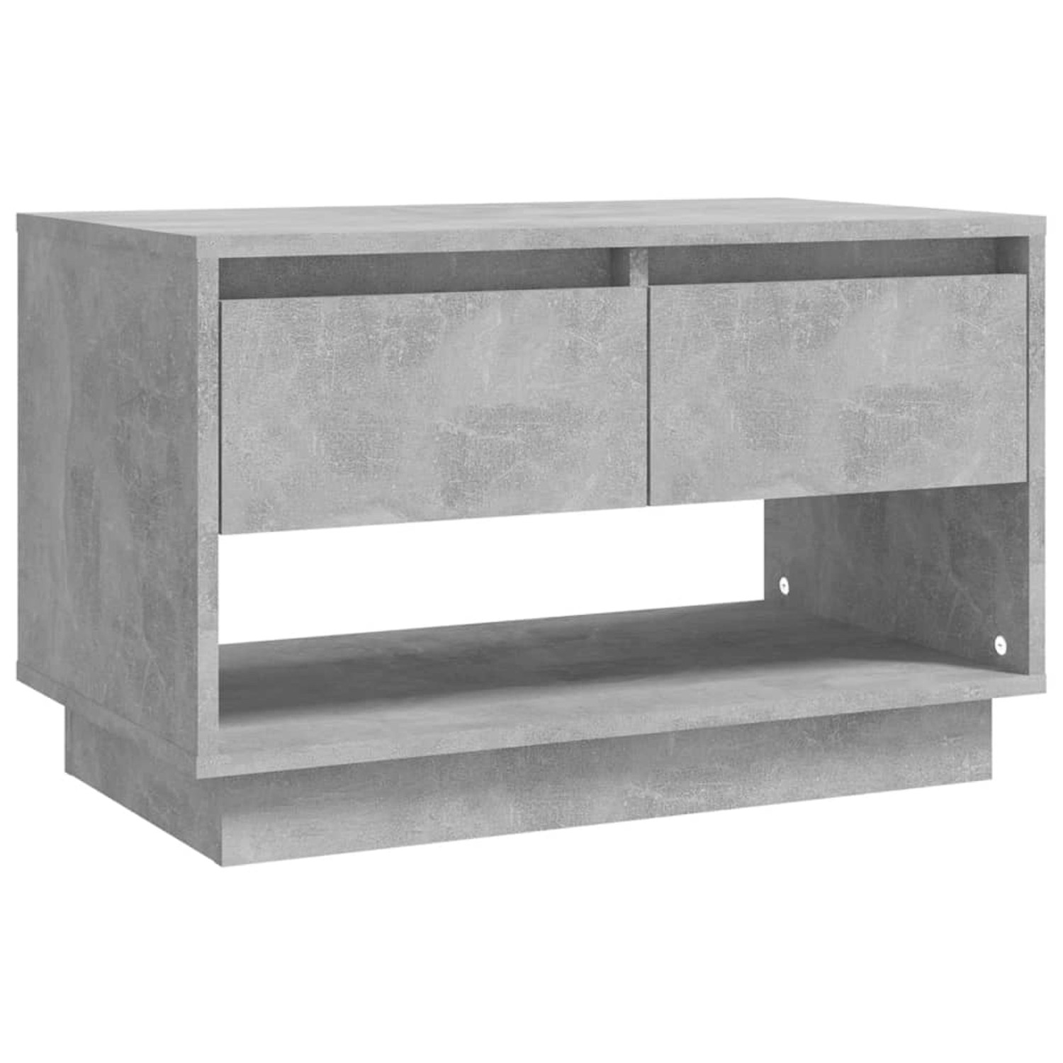 Tv-schrank Betongrau 70x41x44 Cm Spanplatte günstig online kaufen