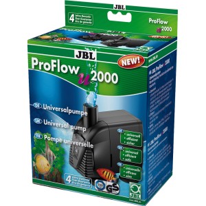 JBL ProFlow u2000 Aquarium-Pumpe, Universalpumpe für Aquarien und Terrarien.