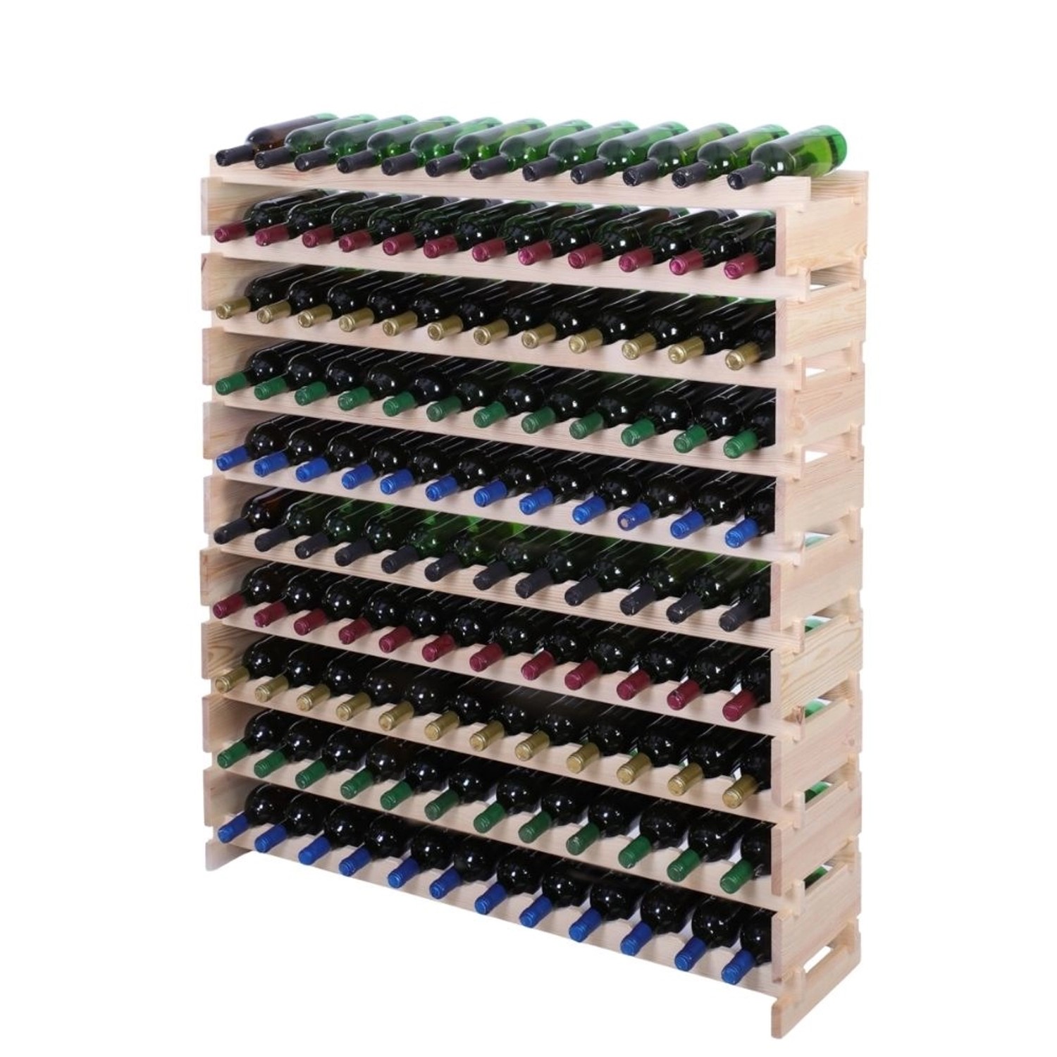 PROREGAL Weinregal VINOTECA FLEX PRO HxBxT 135x123x28cm 120 Flaschen Auf 10 günstig online kaufen