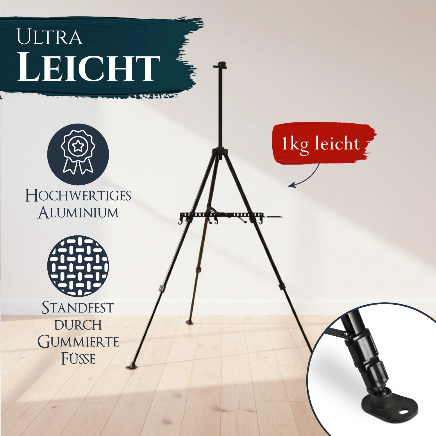 Artina Staffelei Metall Paris klappbar verstellbar 165 cm kaufen bei OBI
