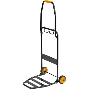 Faltbare Sackkarre aus Stahl, max. 30 kg Traglast, ideal für den Transport schwerer Gegenstände.