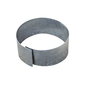 Bellissa Rasenkante Kreis, verzinkt, Ø 20 cm, zur Beetbegrenzung und Gartengestaltung.