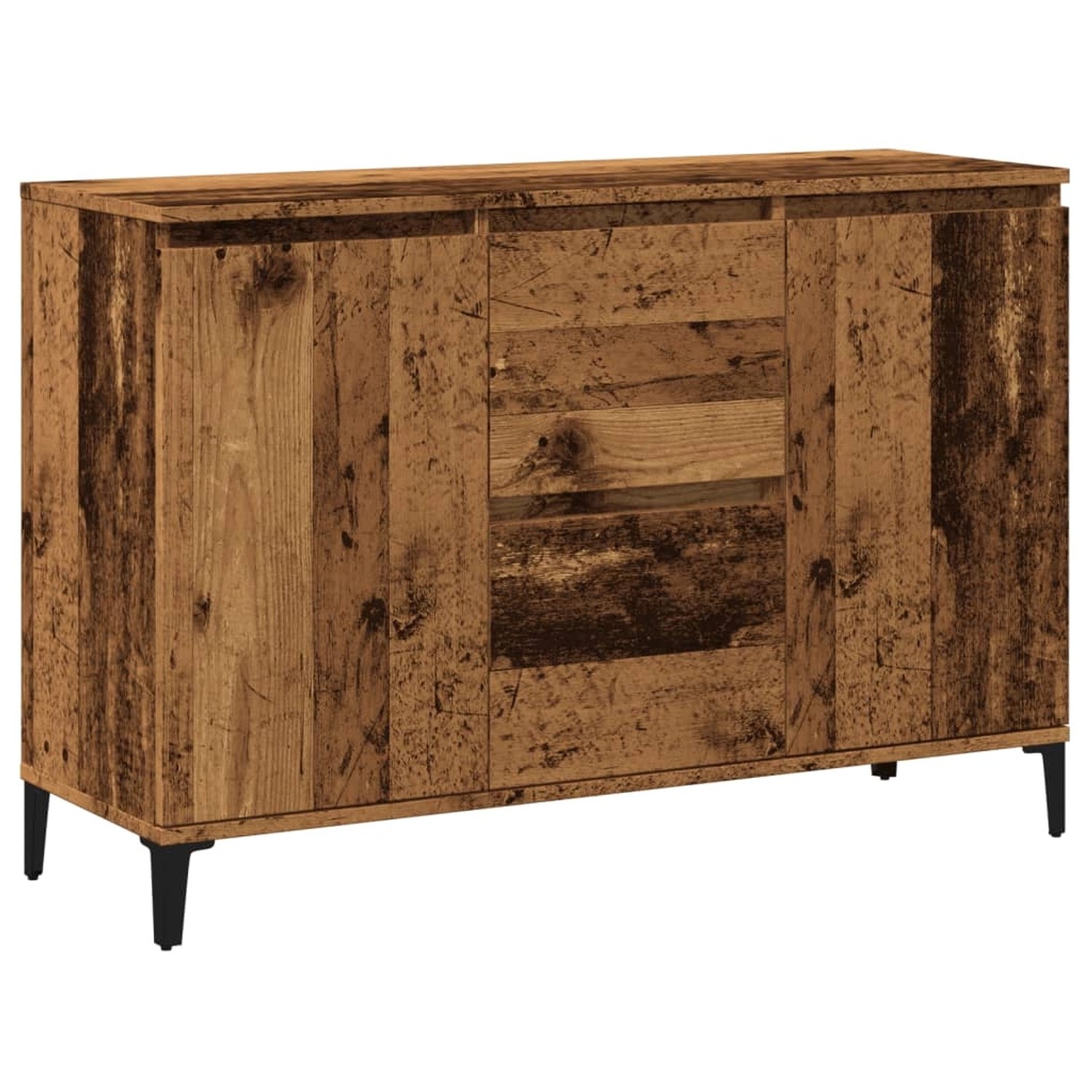 vidaXL Sideboard Altholz-Optik 102x35x70 cm Holzwerkstoff 856486 günstig online kaufen