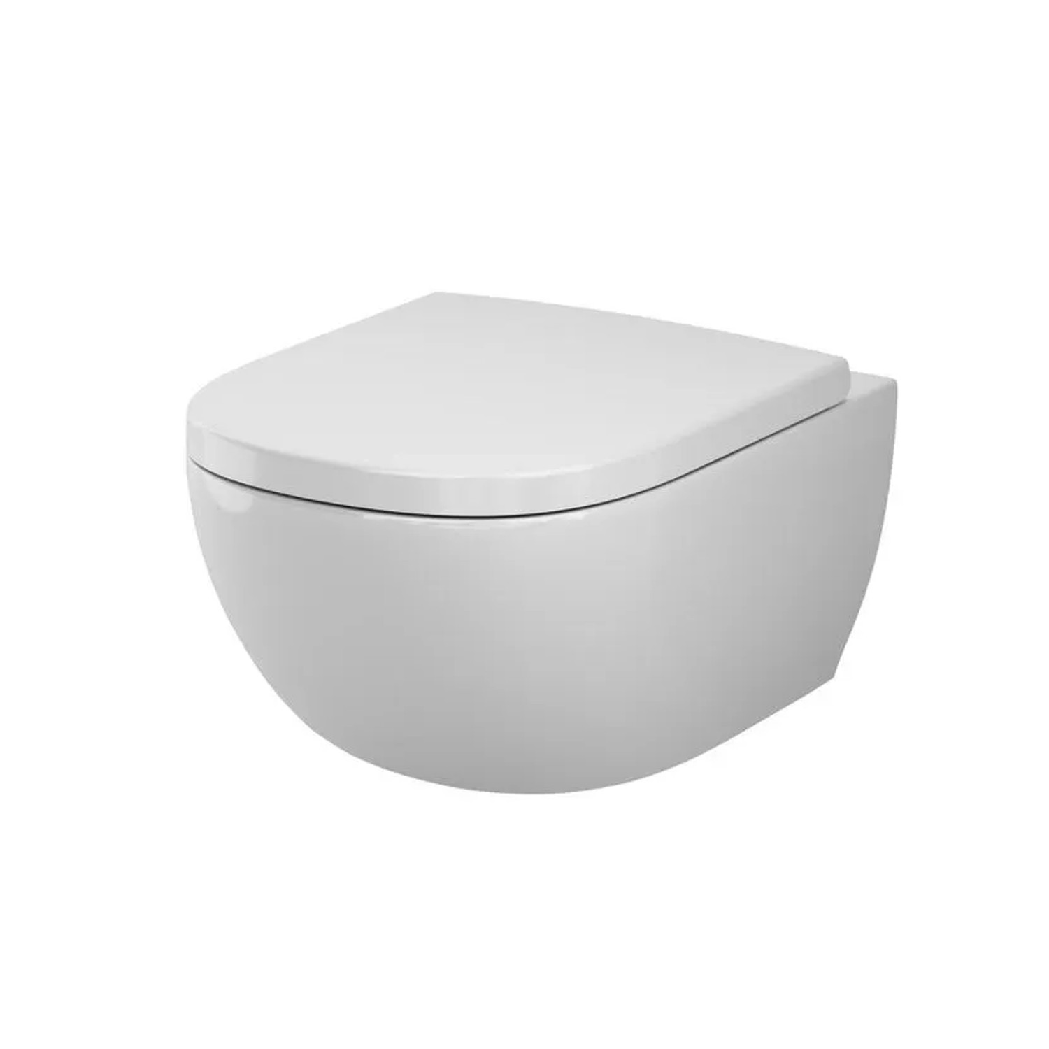 Am.Pm Hänge Wc Wand Toilette Spülrandlose Toilette Inkl Abnehmbaren Wc Sitz Mit Softclose Absenkautomatik Spülrandlos Weiss CAB1900PSC
