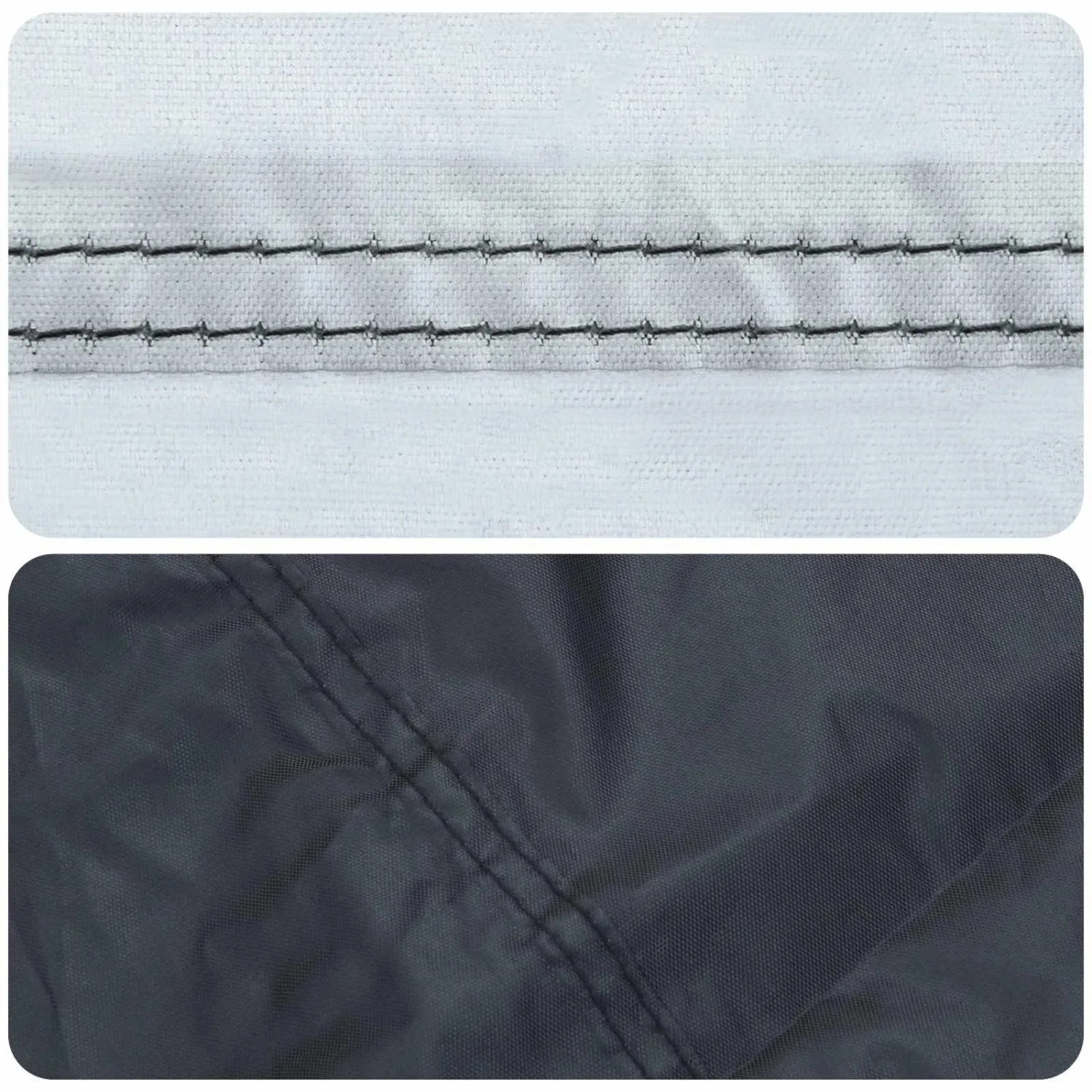 vidaXL Tischdecken Uni Schwarz 102 x 102 x 15 cm Stoff 4106083_10