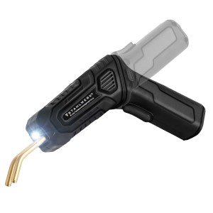 STAHLWERK Kunststoff Schweißgerät Heißhefter für Smart Repair, Akku-betriebenes Werkzeug mit LED-Beleuchtung.