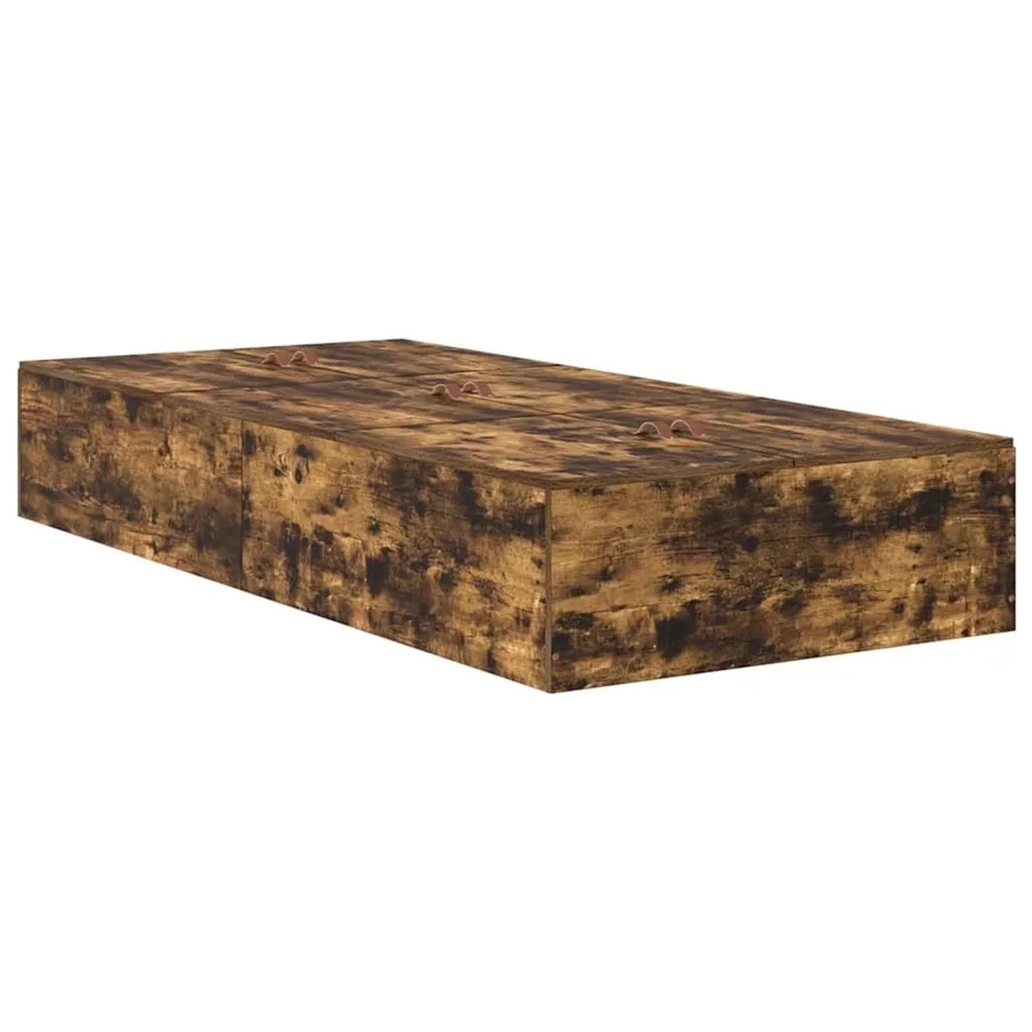 vidaXL Stauraumbett Räuchereiche 70 x 190 cm 3335417 günstig online kaufen