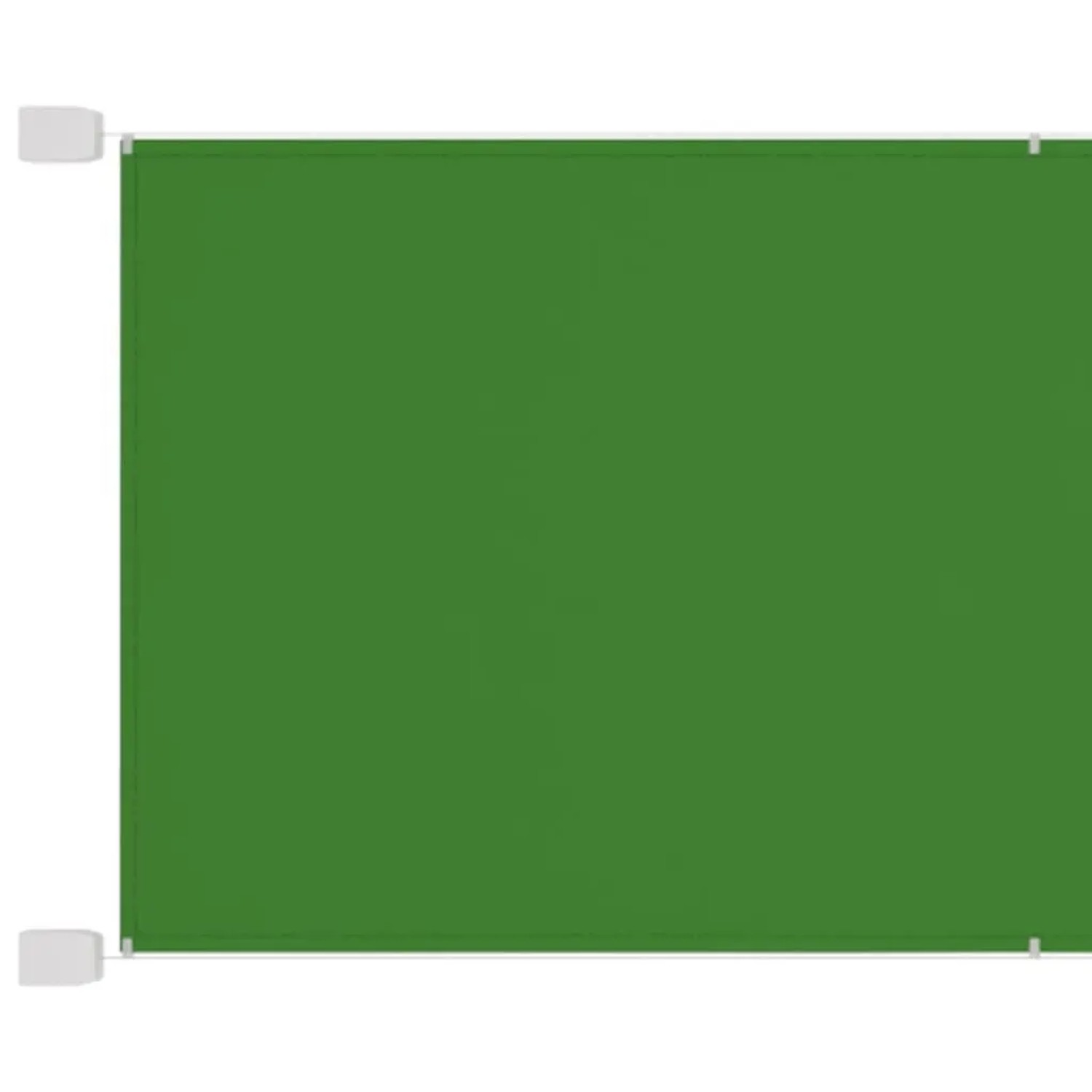 vidaXL Senkrechtmarkise Hellgrün 140x420 cm Oxford-Gewebe 148313