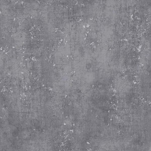 Dunkelgraue Betonoptik Tapete im Used-Look für Wohnzimmer und Küche.