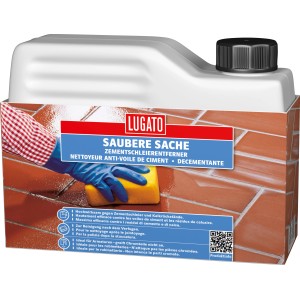 Zementschleierentferner Saubere Sache 1L: Reinigungsmittel zur Fliesenreinigung nach dem Verfugen.
