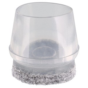 Wagner Kappen-Set EH0559 für Rundrohr Ø 19 mm x Ø 22 mm x 23 mm Klar 40-tlg.