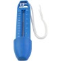 Blaues Planet Pool Thermometer zur Messung der Pool-Temperatur in Celsius und Fahrenheit.