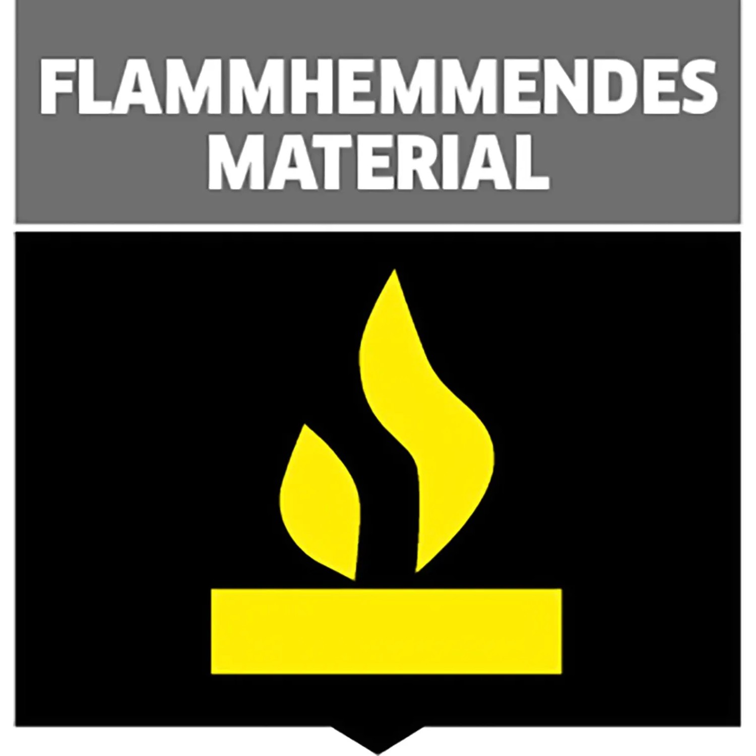 Symbol: Flammhemmendes Material für Kärcher Aschesauger AD 2 Battery.
