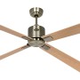 CASAFAN Eco Neo III Deckenventilator, 180cm, Messing Antik/Ahorn-Buche, mit Fernbedienung.