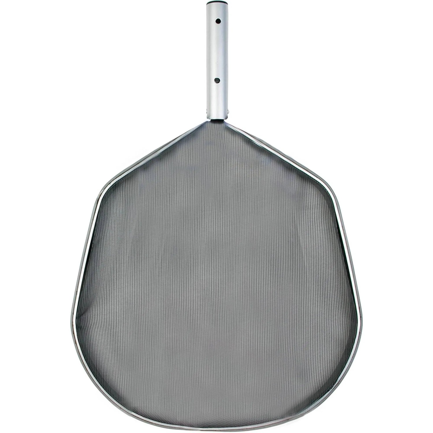 Planet Pool Profi Oberflächenkescher in Silber und Schwarz für die Poolreinigung.