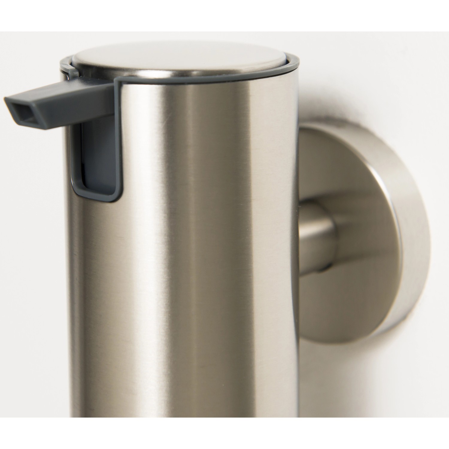 Tiger Boston Seifenspender, 10,5 cm, Edelstahl gebürstet, zur Wandmontage.