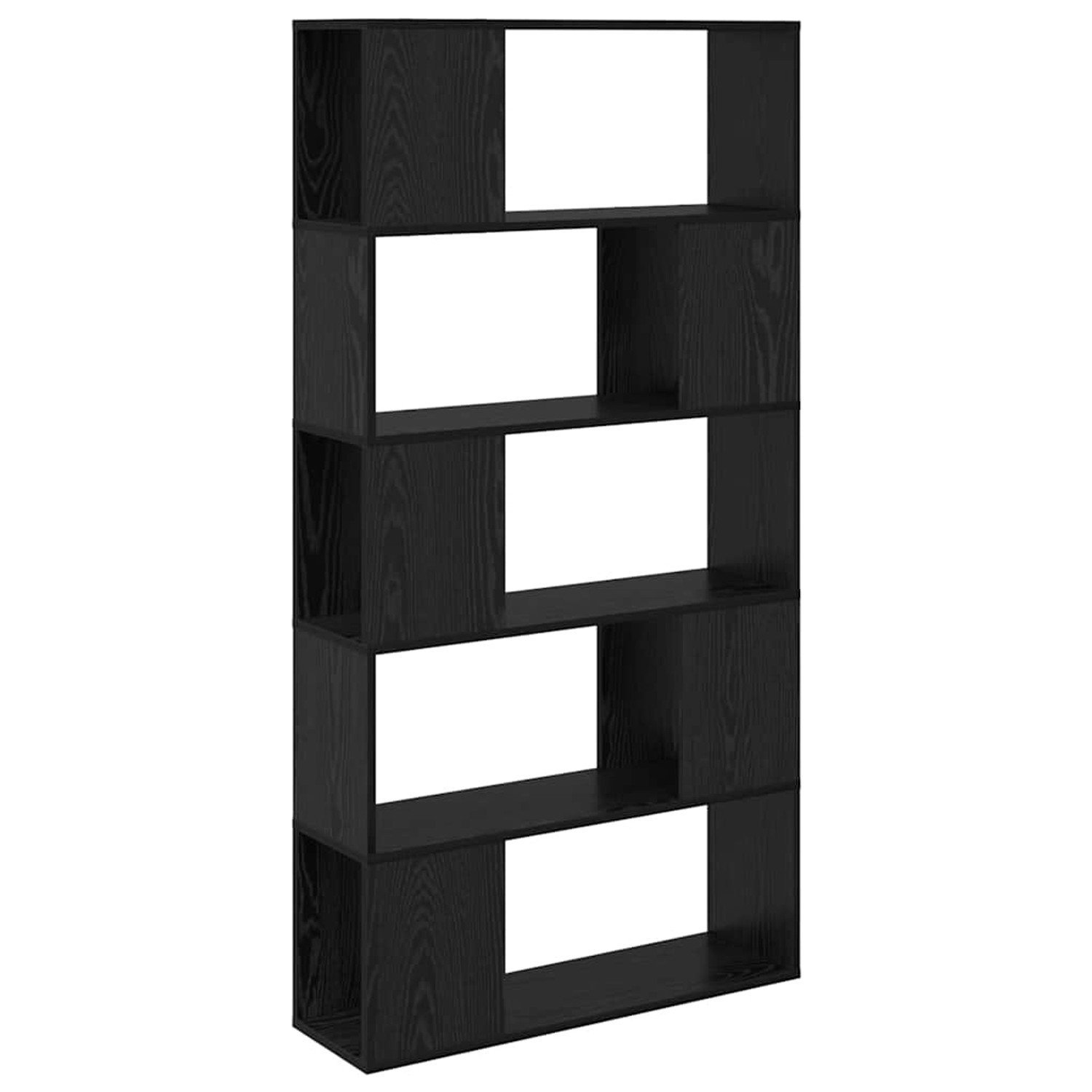 vidaXL TV-Schrank-Set Schwarz 80 x 24 x 156 cm Holzwerkstoff 875205 günstig online kaufen