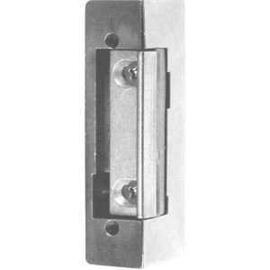 Elektrischer Türöffner mit mechanischer Entriegelung für Türschlösser.