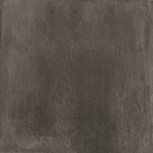 Terrassenplatte Feinsteinzeug Cotto Cemento Anthrazit, 60x60 cm, Zementoptik.