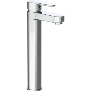 Schütte Waschtischarmatur Elephant, Chrom für Aufsatzwaschbecken, hohe Bauform.