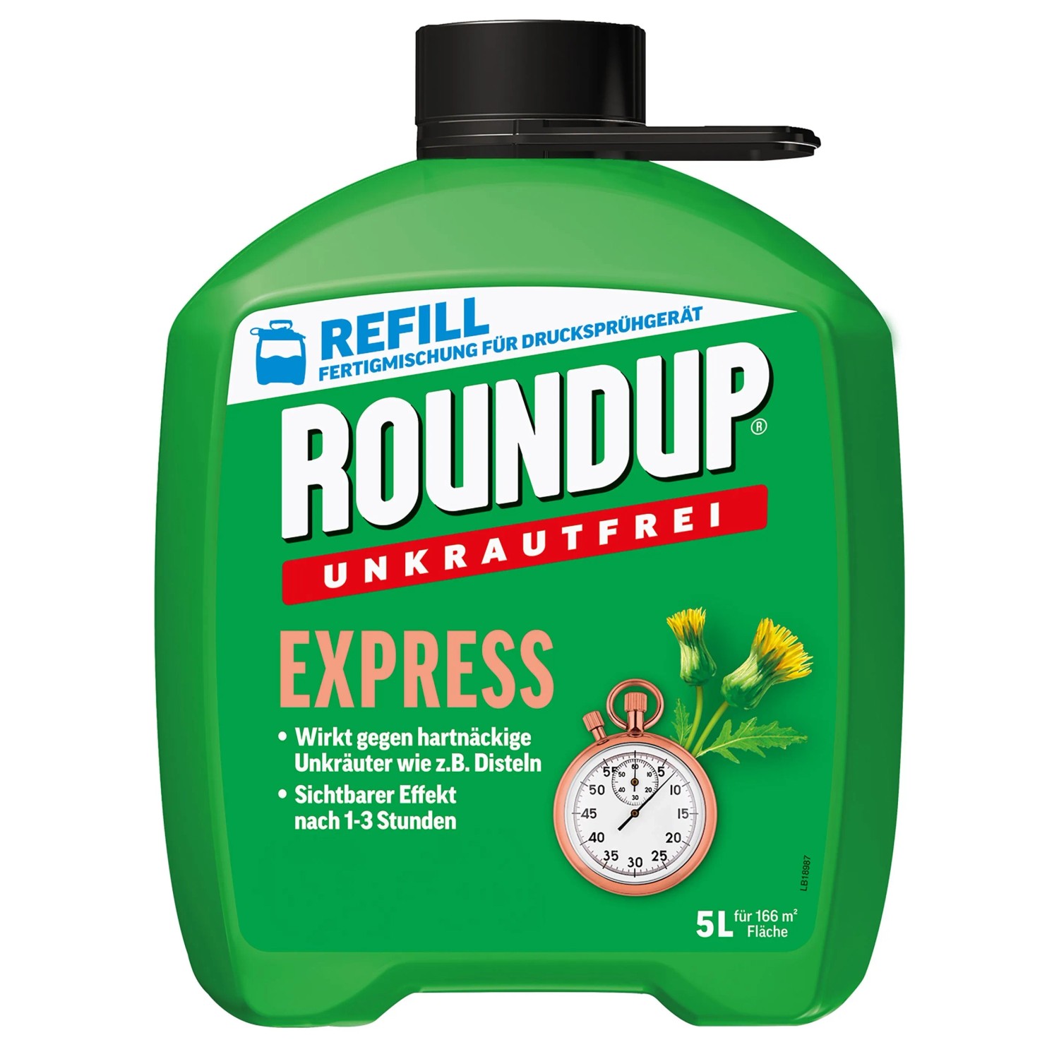 Roundup Unkrautfrei-Fertigmischung Express 5,