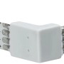 Paulmann YourLED Eckverbinder, 4er-Pack, weiß-schwarz, für LED-Streifen