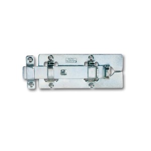 Burg Wächter Schloss-Riegel SR100, verzinkter Riegel für Türen und Tore.