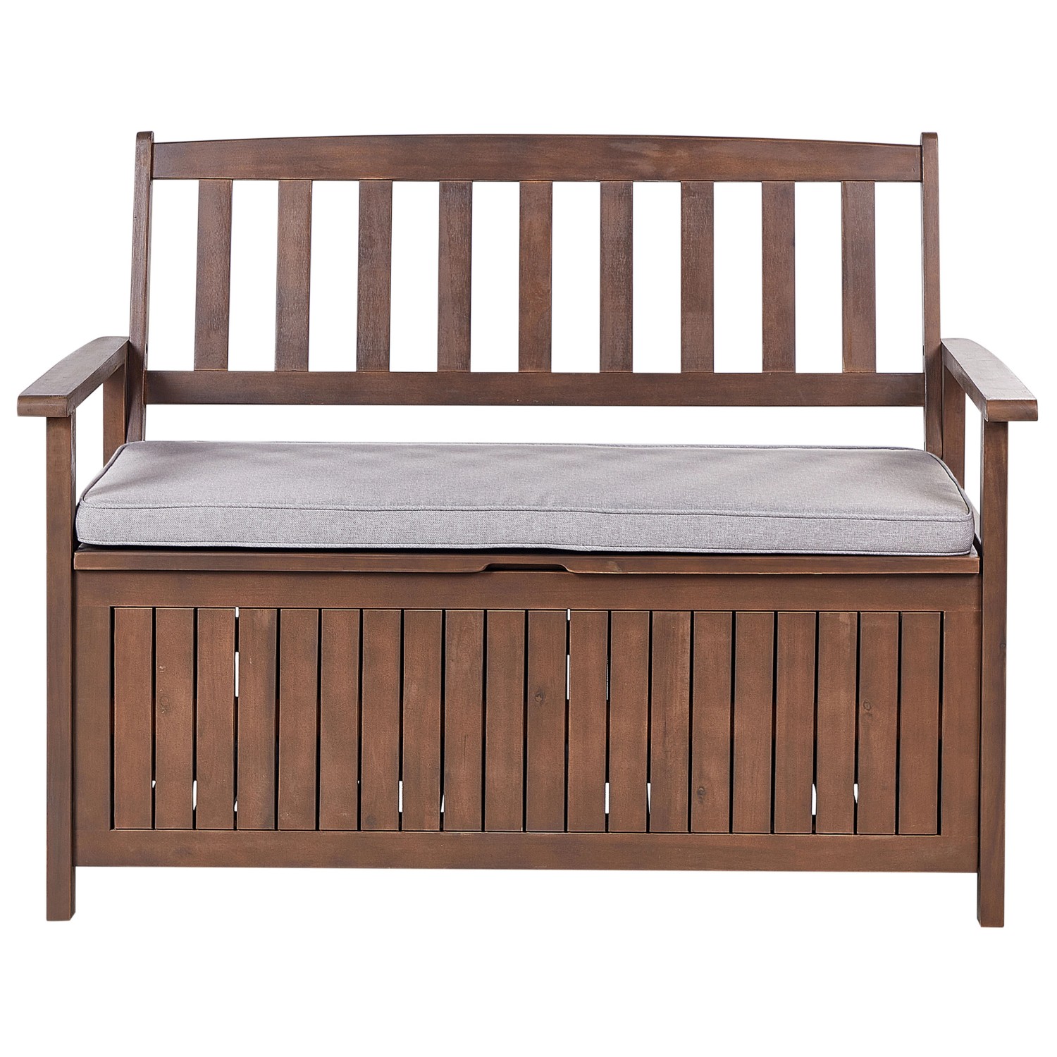 Beliani Gartenbank SOVANA Hellgrau 60x120x91 günstig online kaufen