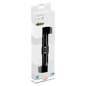 Bosch Ersatzmesser für Rotak 18V-32 Akku-Rasenmäher in Verpackung.