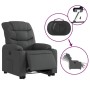 vidaXL Relaxsessel mit Aufstehhilfe Elektrisch Dunkelgrau Stoff 3206664_6