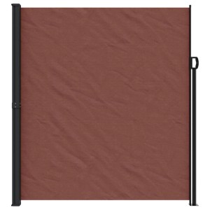 vidaXL Seitenmarkise Ausziehbar Braun 220x500 cm 4004479
