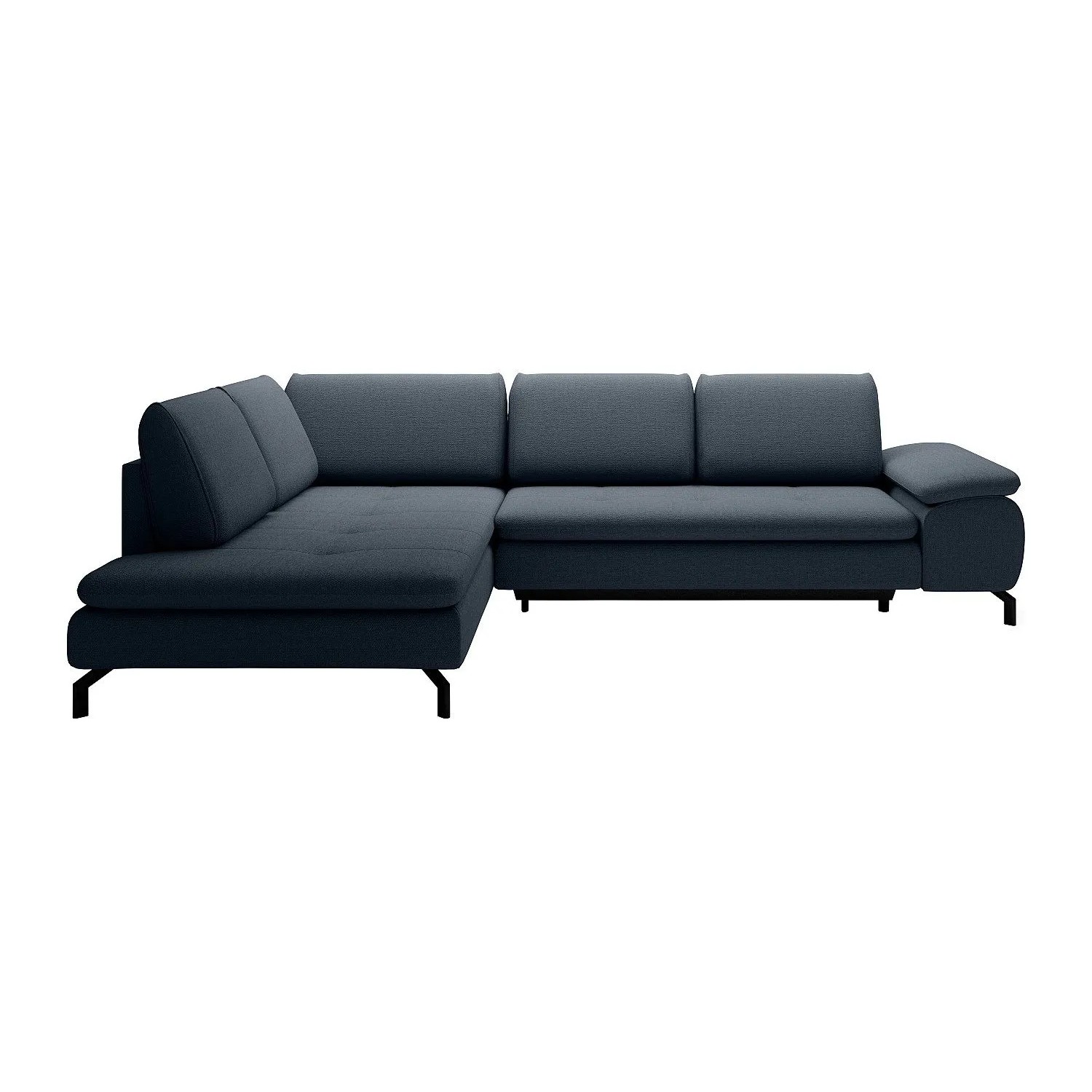 Vente-unique Schlafsofa Archibald Blau 271 cm