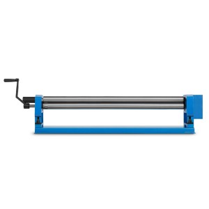 EBERTH Rundbiegemaschine mit drei Walzen zum Biegen von Blechen bis 1300mm Breite.