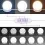 LED-Leuchten für vidaXL Schminktisch, verschiedene Helligkeitsstufen.