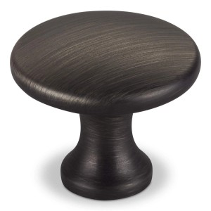 SOTECH Möbelknopf DENISE Ø29 mm Edelstahloptik Dunkel