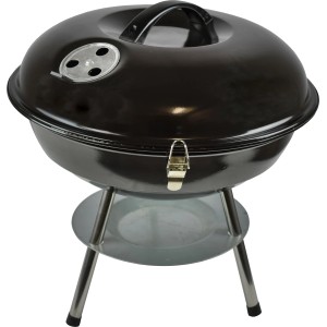 Activa Kugelgrill Teneriffa, Holzkohlegrill mit Deckel und Lüftungsregler, 37x38cm.