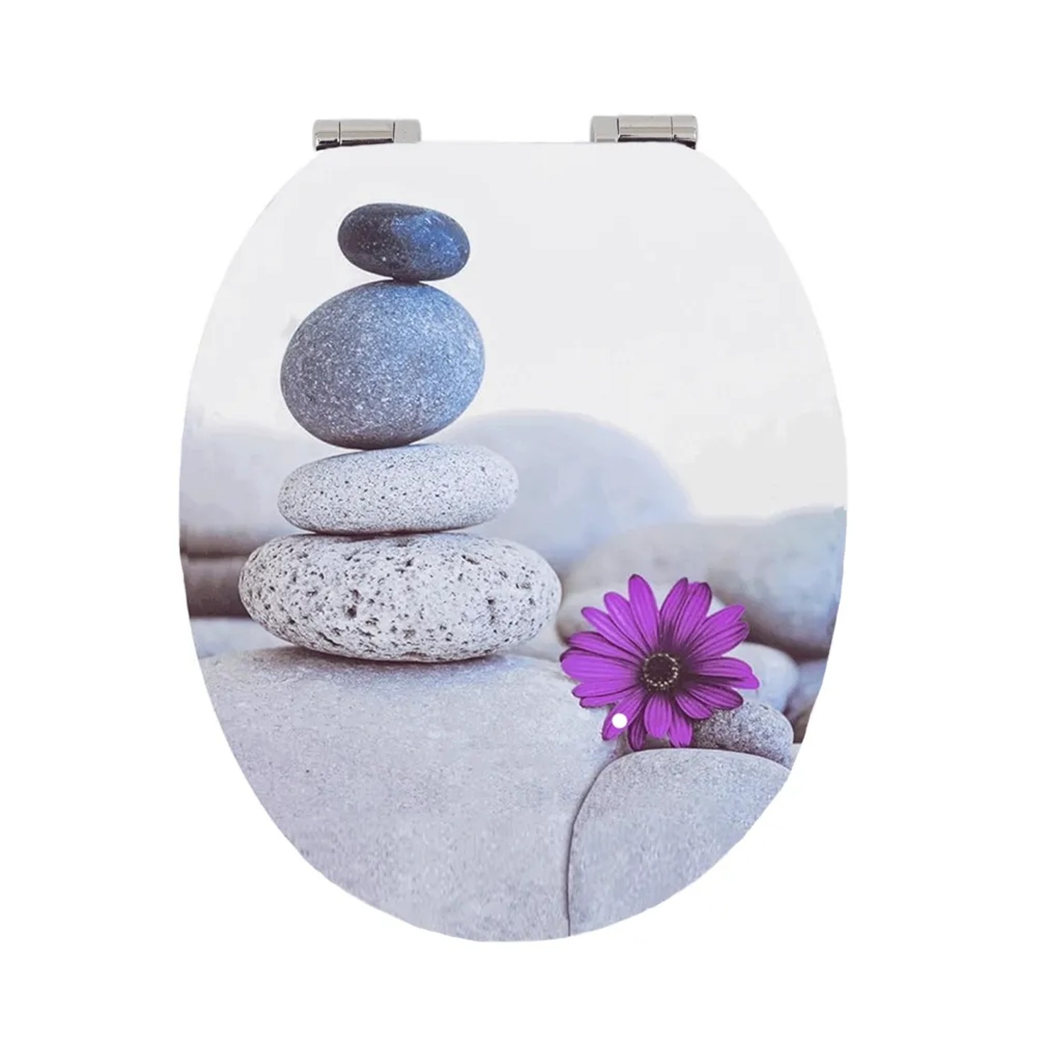 Sinobath WC-Sitz Oval mit Softclosing Zen Wellness