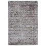 MeGusta Kurzflor Teppich Clara, 200x290 cm, Silber im Vintage Used-Look.