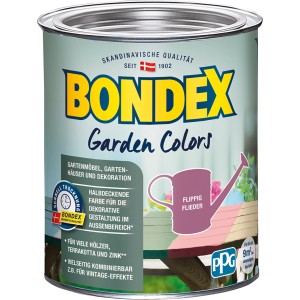 Dose Bondex Garden Colors Flippig Flieder Wetterschutzfarbe, Farbton Flieder.