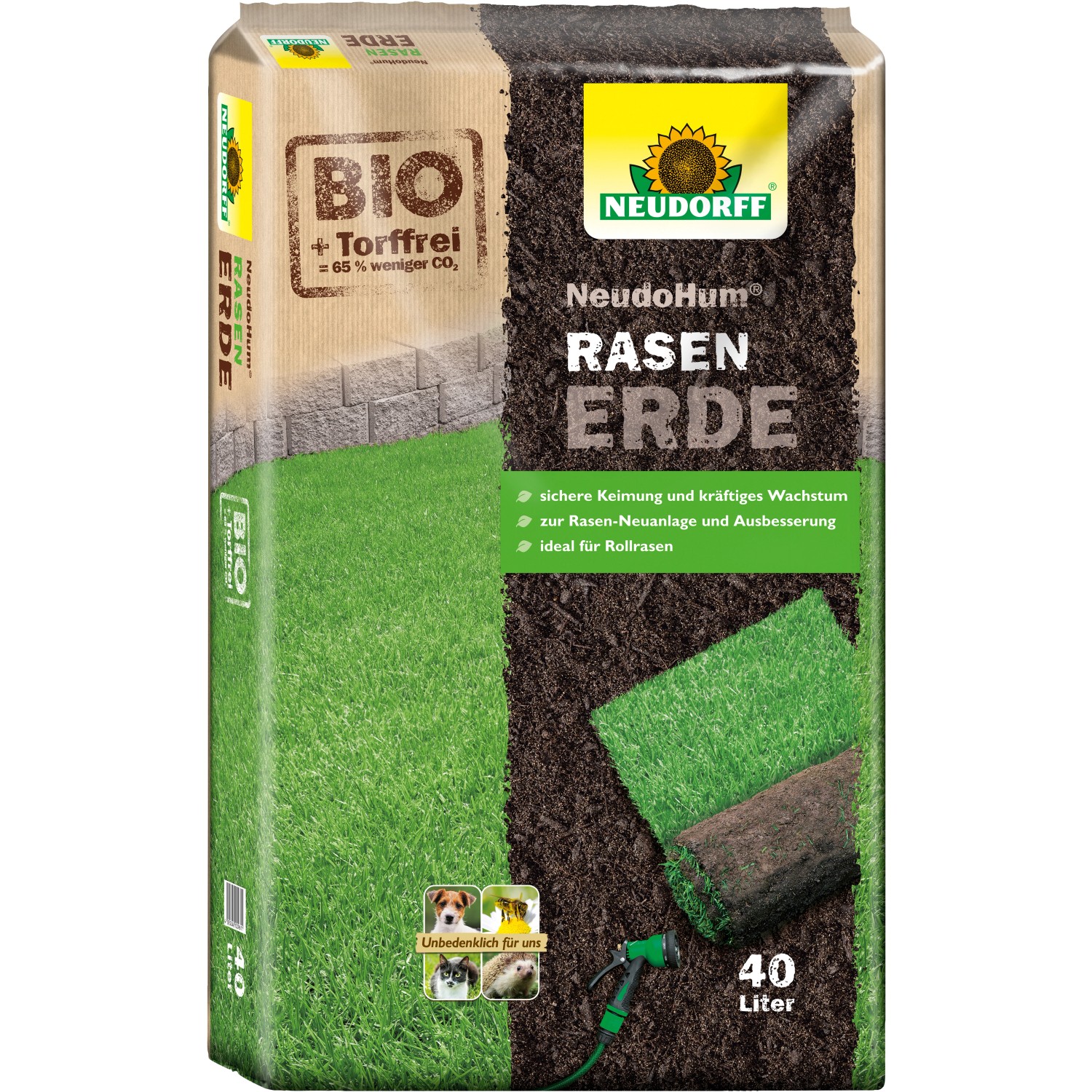 Neudorff NeudoHum Rasenerde 40 l