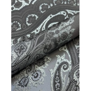 Newroom Vliestapete Sarita Black Leicht Glänzend Barock FSC®