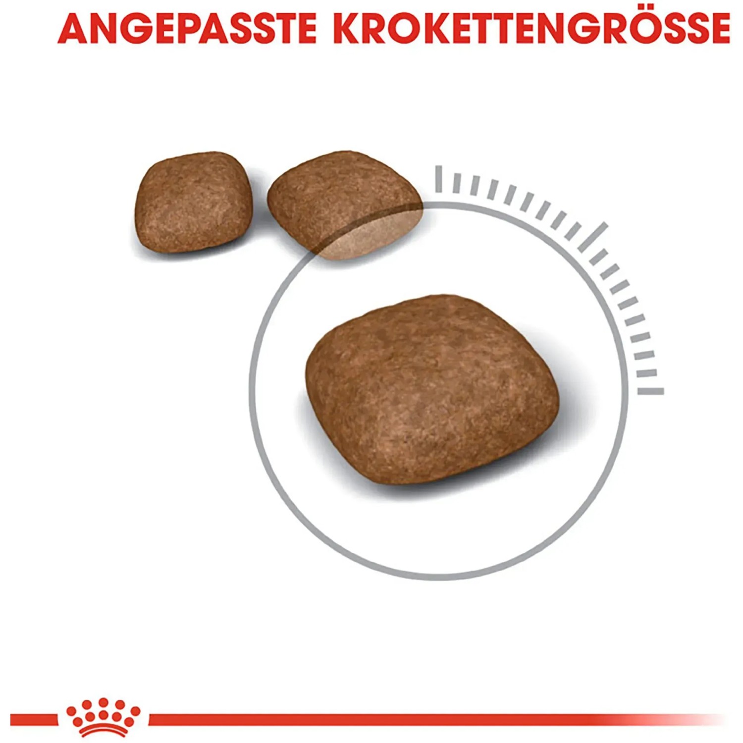 Royal Canin Urinary Care Katzenfutter: Kroketten in angepasster Größe für gesunde Harnwege.