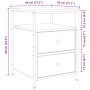vidaXL Nachttische 2 Stk, Artisan-Eiche 44x45x60 cm Holzwerkstoff 857257_11