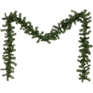 Künstliche Tannen-Girlande Kanada, 270 cm, grüne Weihnachtsdeko für den Innenbereich.