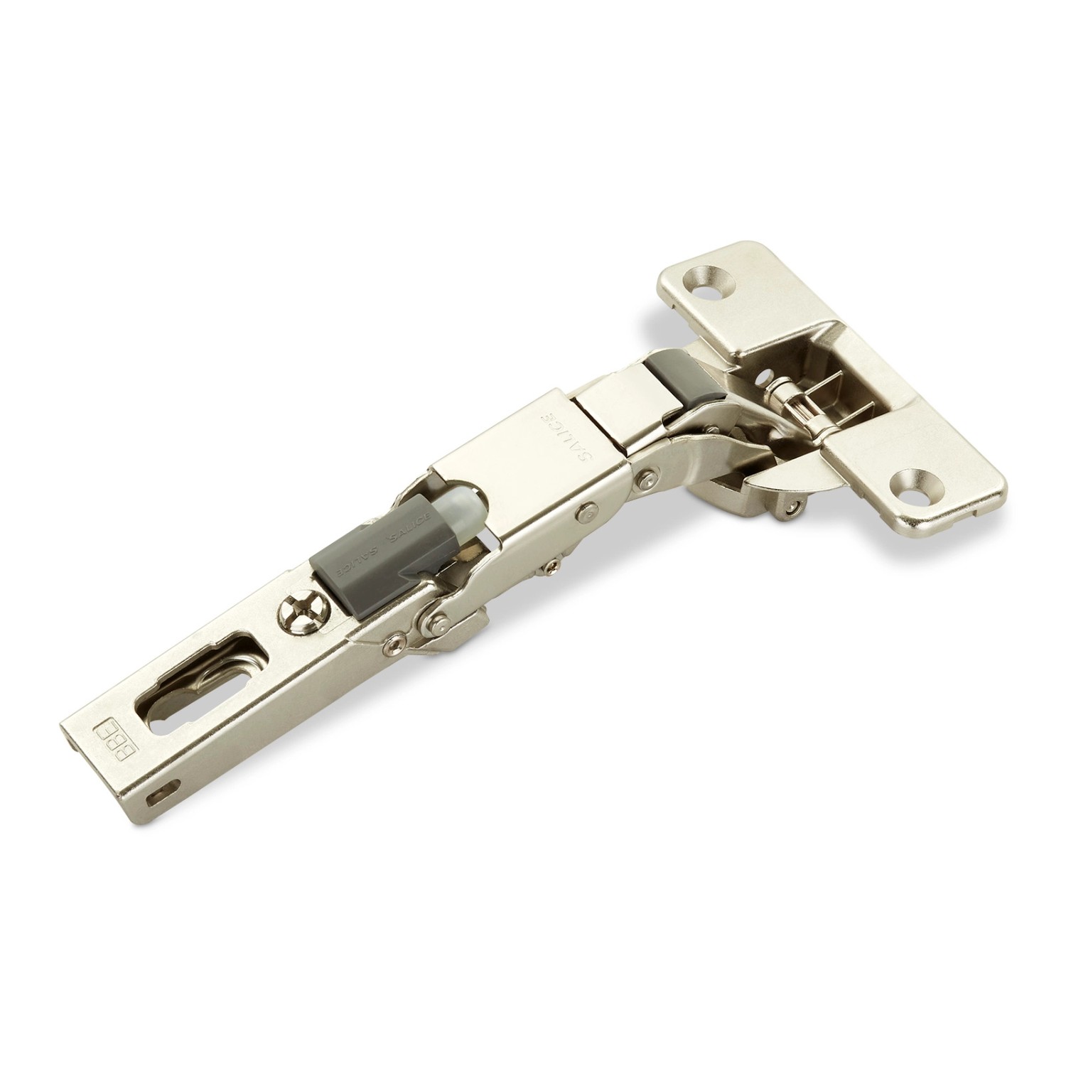 SALICE Universalscharnier T52 mit Dämpfung 110 Grad Nickel Matt