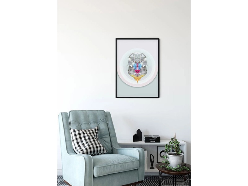 Komar Wandbild Baboon 30 x bei kaufen 40 cm OBI